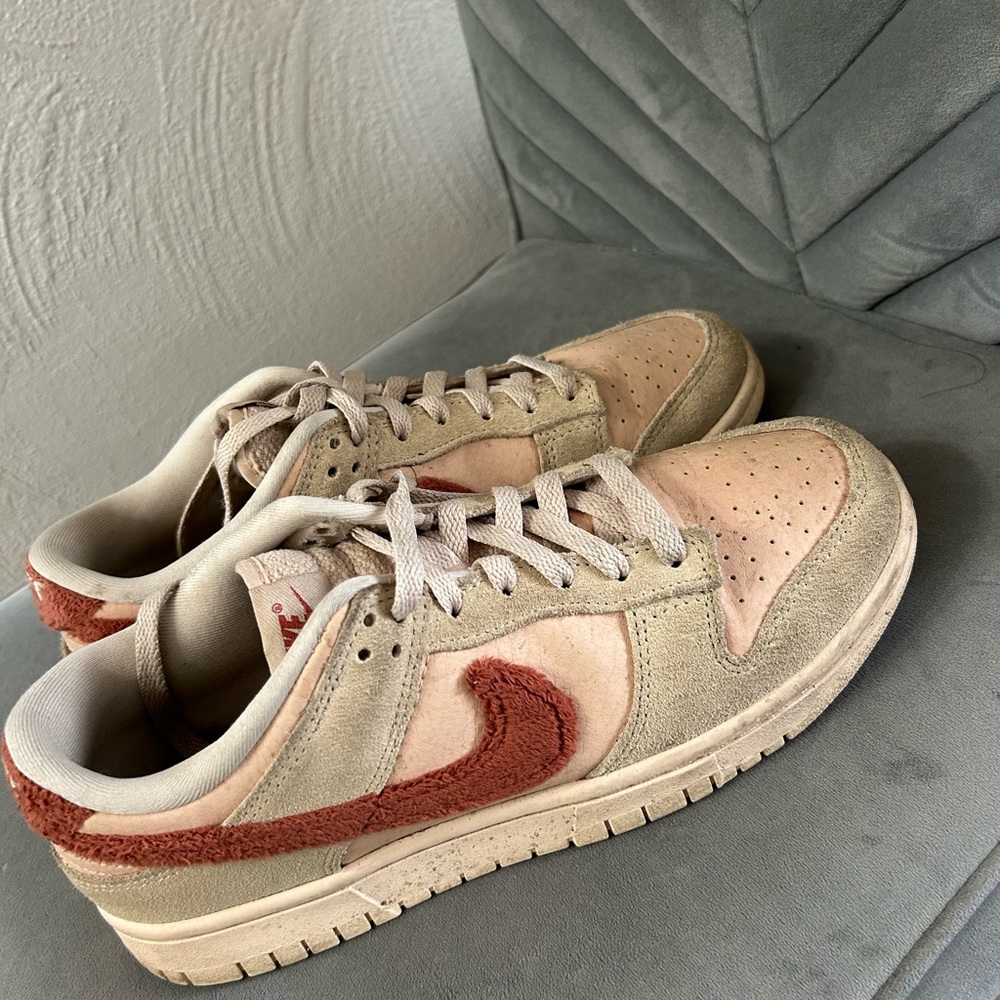 Nike Tan and Brown Athletic Shoes